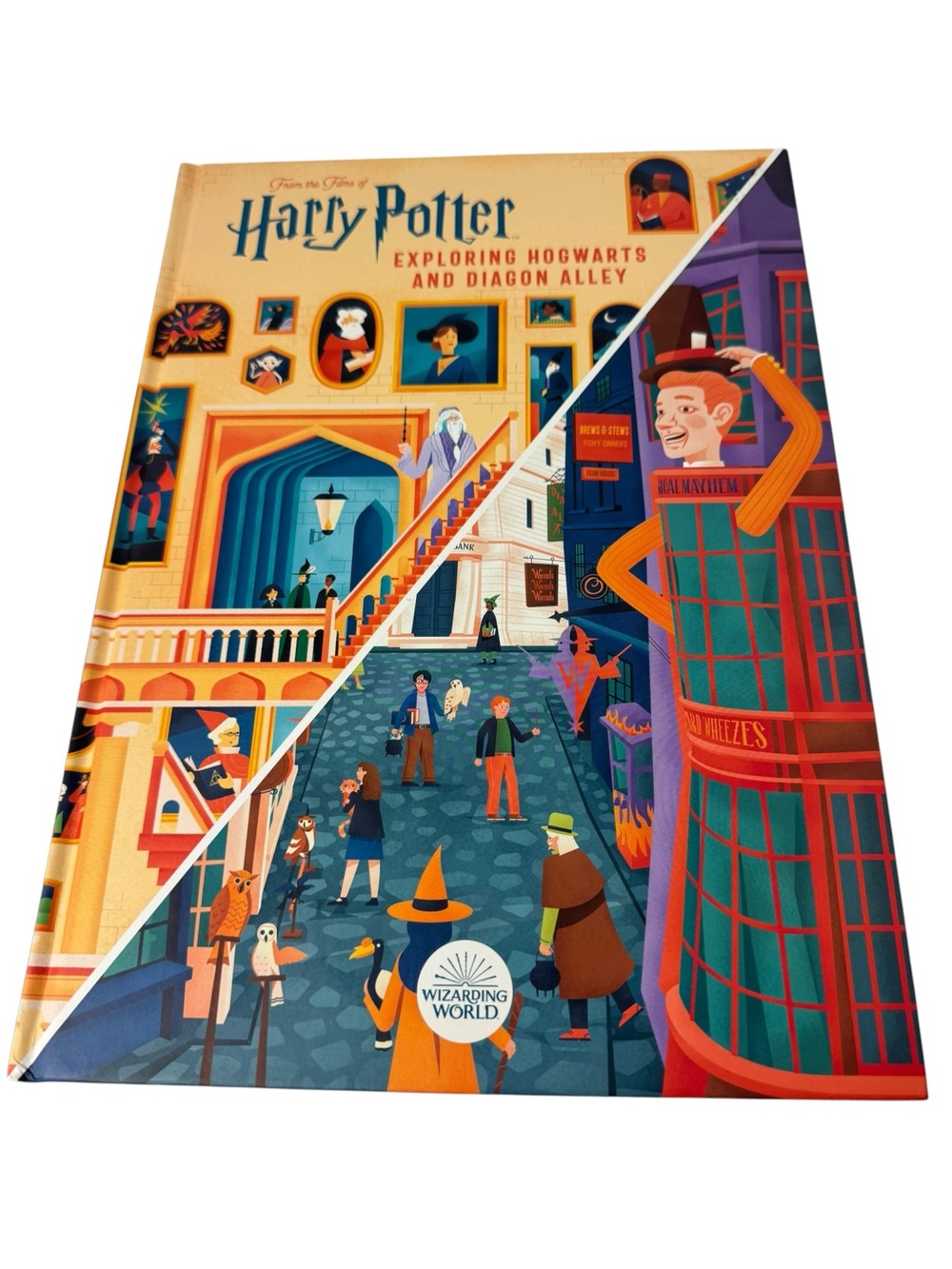 From the Films of Harry Potter Exploring Hogwarts and Dragon Alley Book